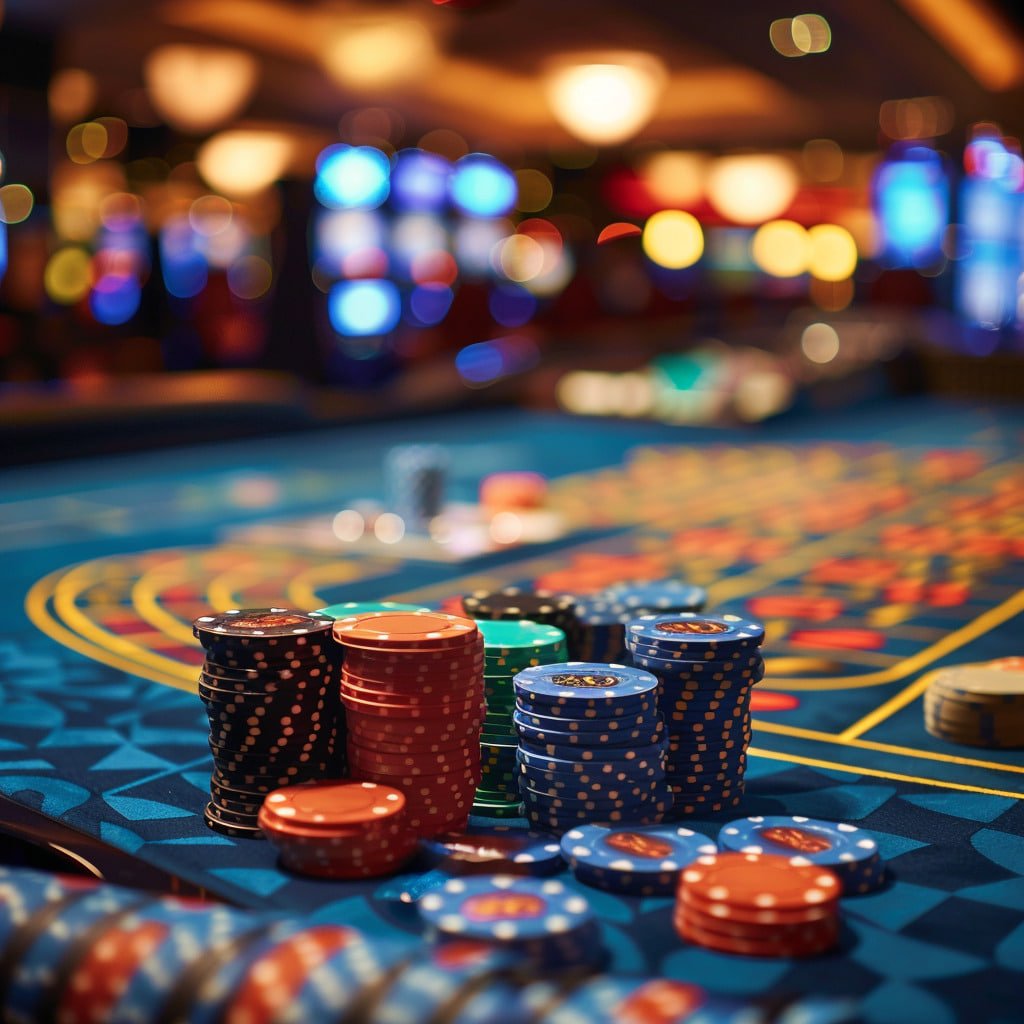 Studio live-dealer Evolution Gaming dengan dealer profesional dan meja roulette multi-kamera